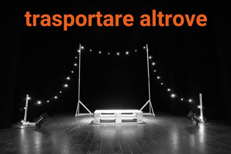 www.novantatrepercento.it n.32 "trasportare altrove", foto di Alessandra Moretti - allestimento dello spettacolo Tomorrow's Parties, Lucca 2022