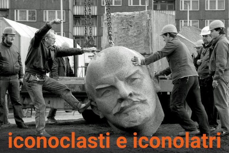 www.novantatrepercento.it n.34 "iconoclasti e iconolatri", in foto: Resti della statua di Lenin, Berlino. Photo credit: BERND SETTNIK/AFP/Getty Images