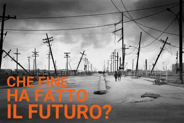 www.novantatrepercento.it n.42 "che fine ha fatto il futuro?", in foto: fotogramma dal film La strada di Cormac McCarthy