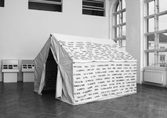 EMILY JACIR, Memorial to 418 Palestinian Villages which were Destroyed, Depopulated and Occupied by Israel in 1948 - 2001