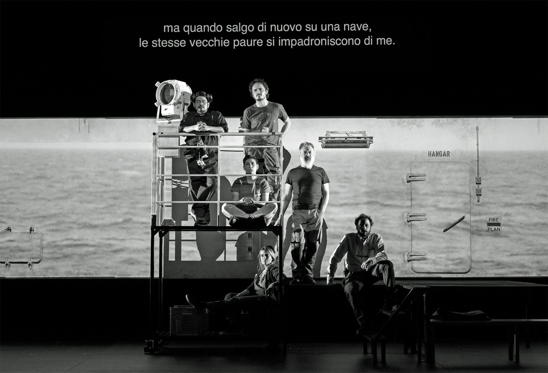 "A place of safety". Foto di Luca Del Pia